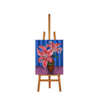 Lilies in Lava Vase by Shaun Weston