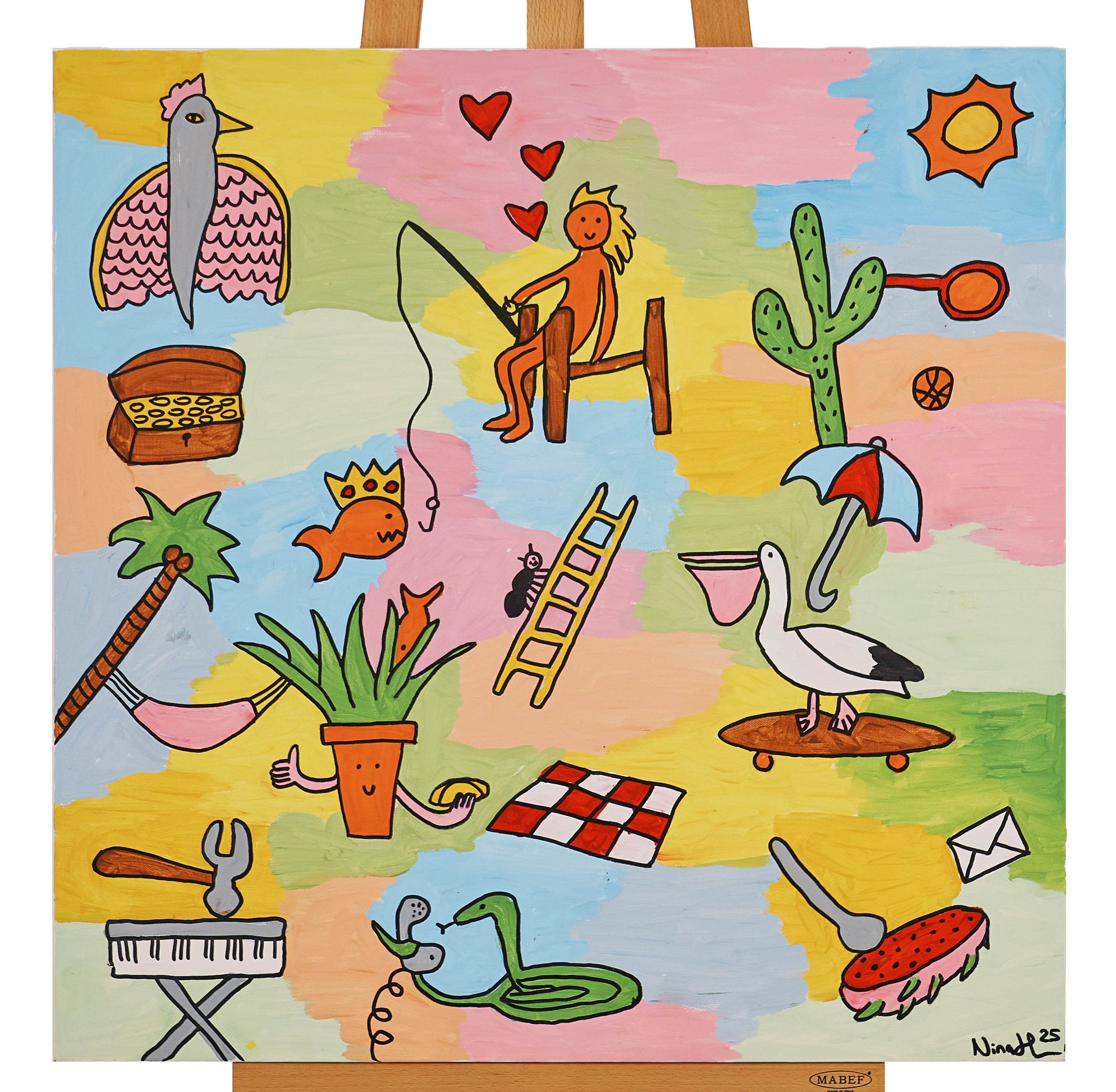 76cm x 76cm  by Nina Hurr