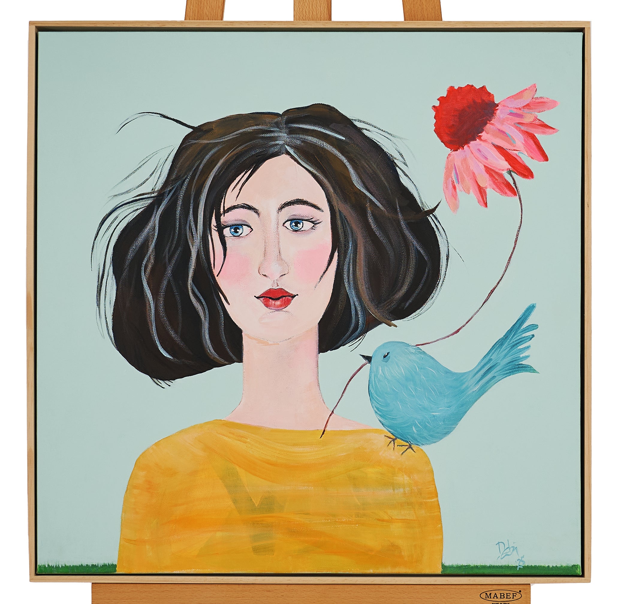 63cm x 63cm by Deborah De Angelis-Morgan