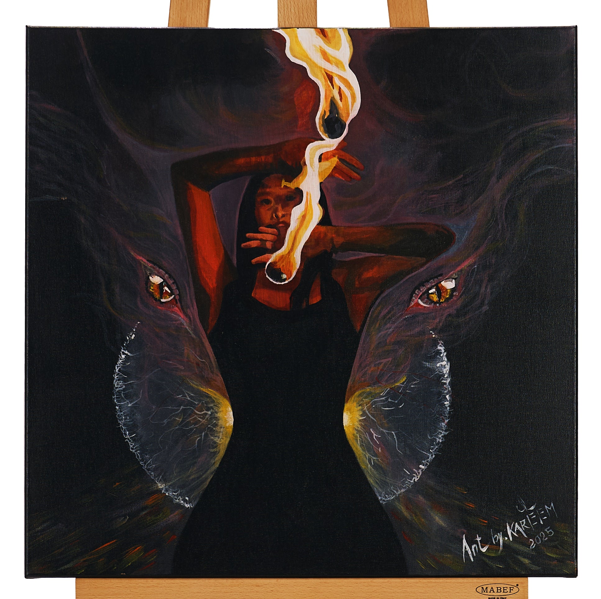 60cm x 60cm by Kareem C. Acdal