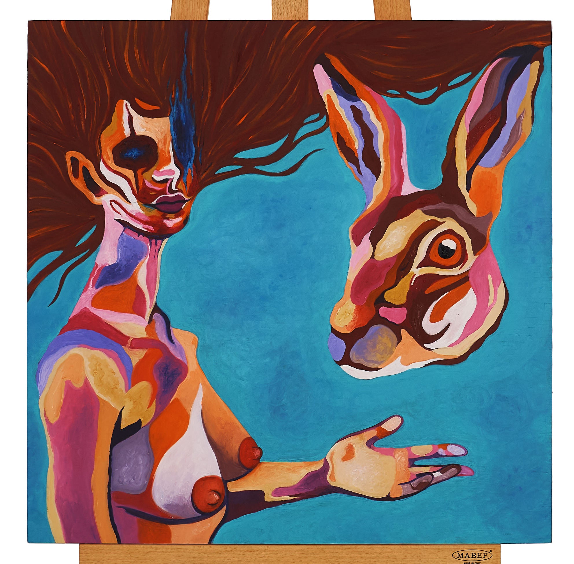 62cm x 61cm by Arielle Rose Hankinson