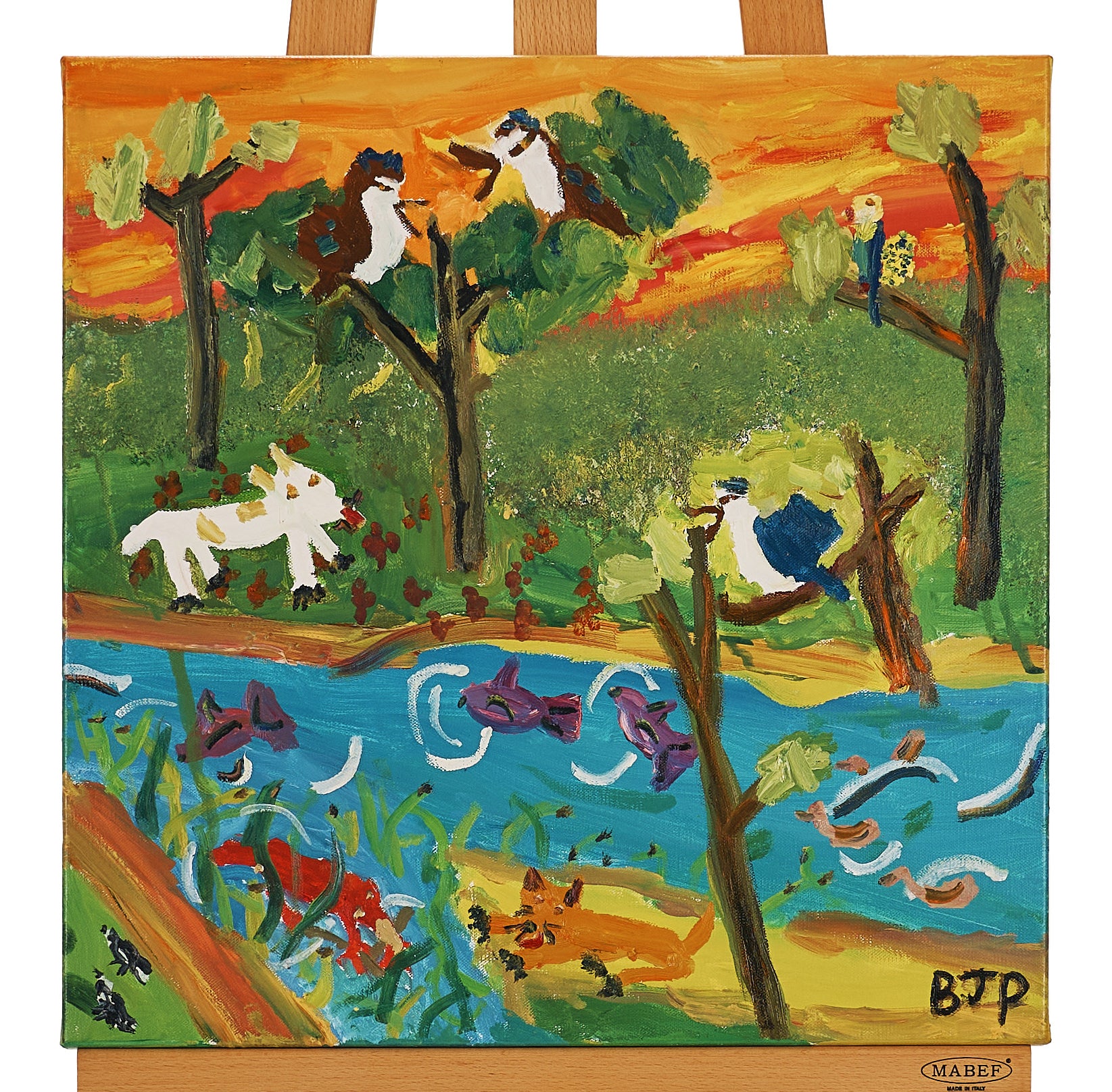 51cm x 51cm by Belinda J Peel