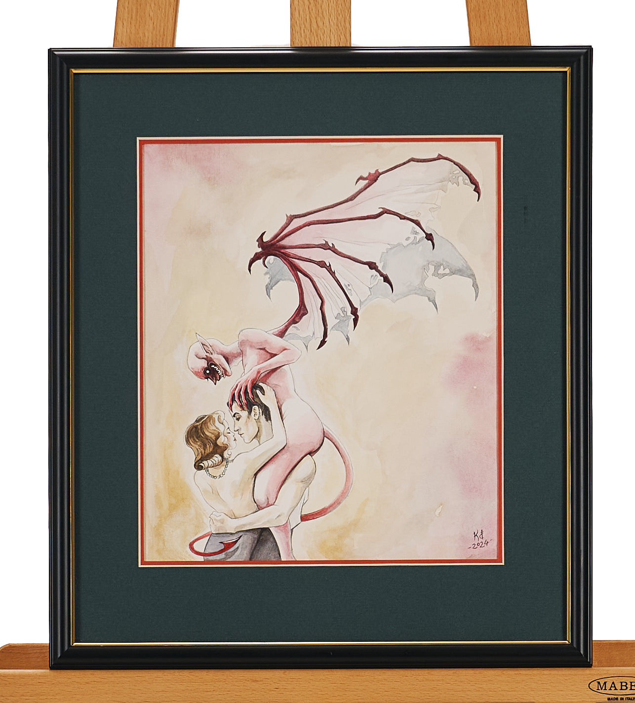 38cm x 44cm by Katana Dirk