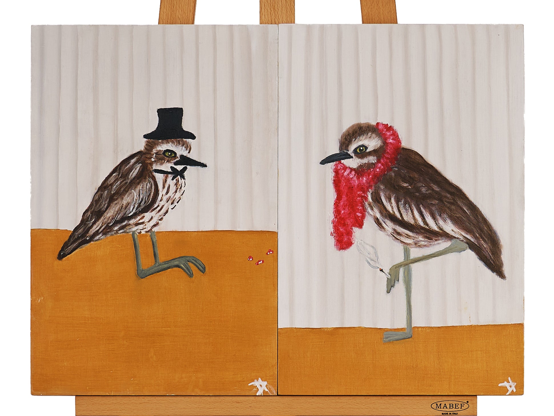 60cm x 90cm (diptych) by Danielle Hodgson