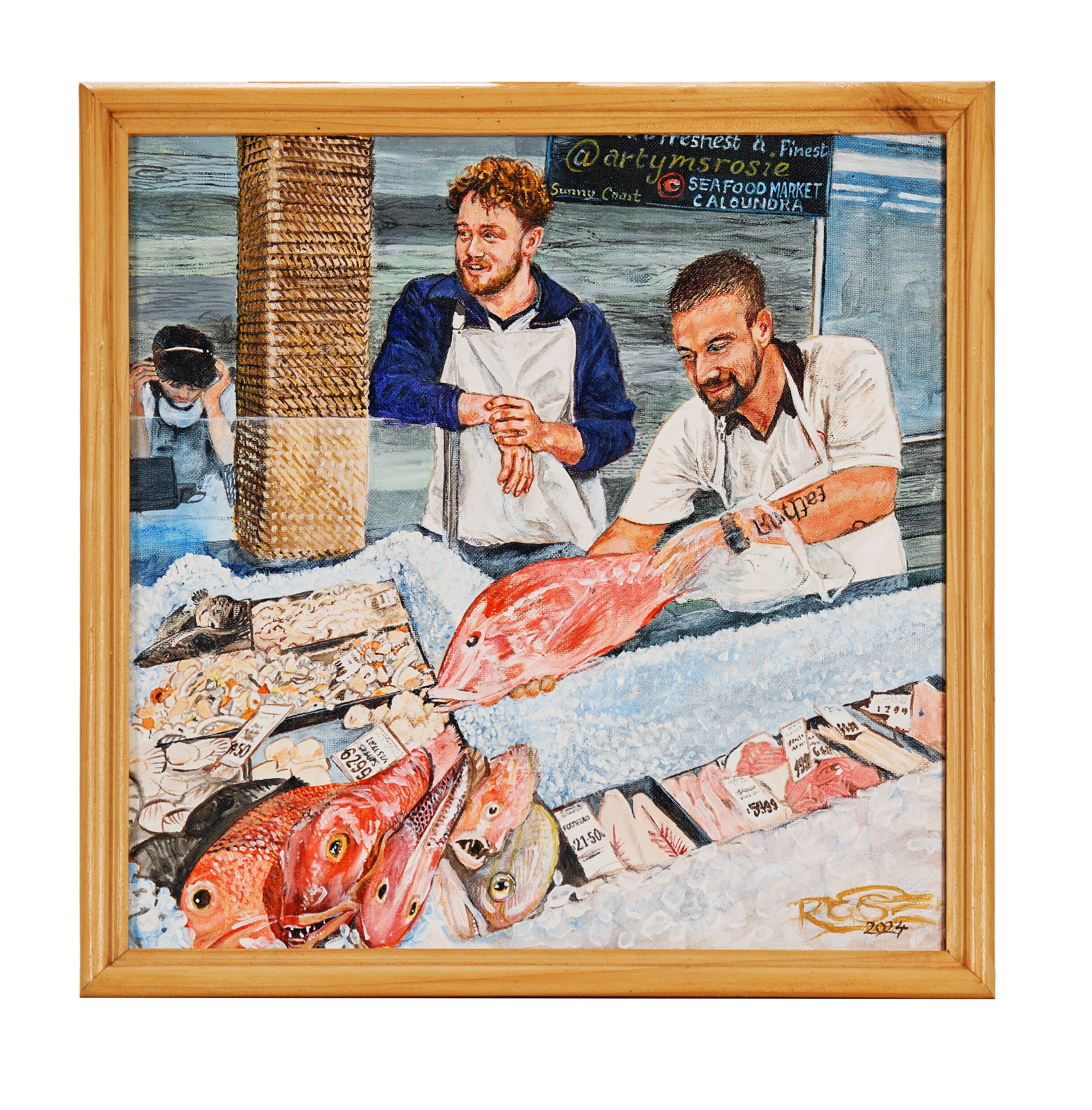 44cm x 44cm by Artymsrosie