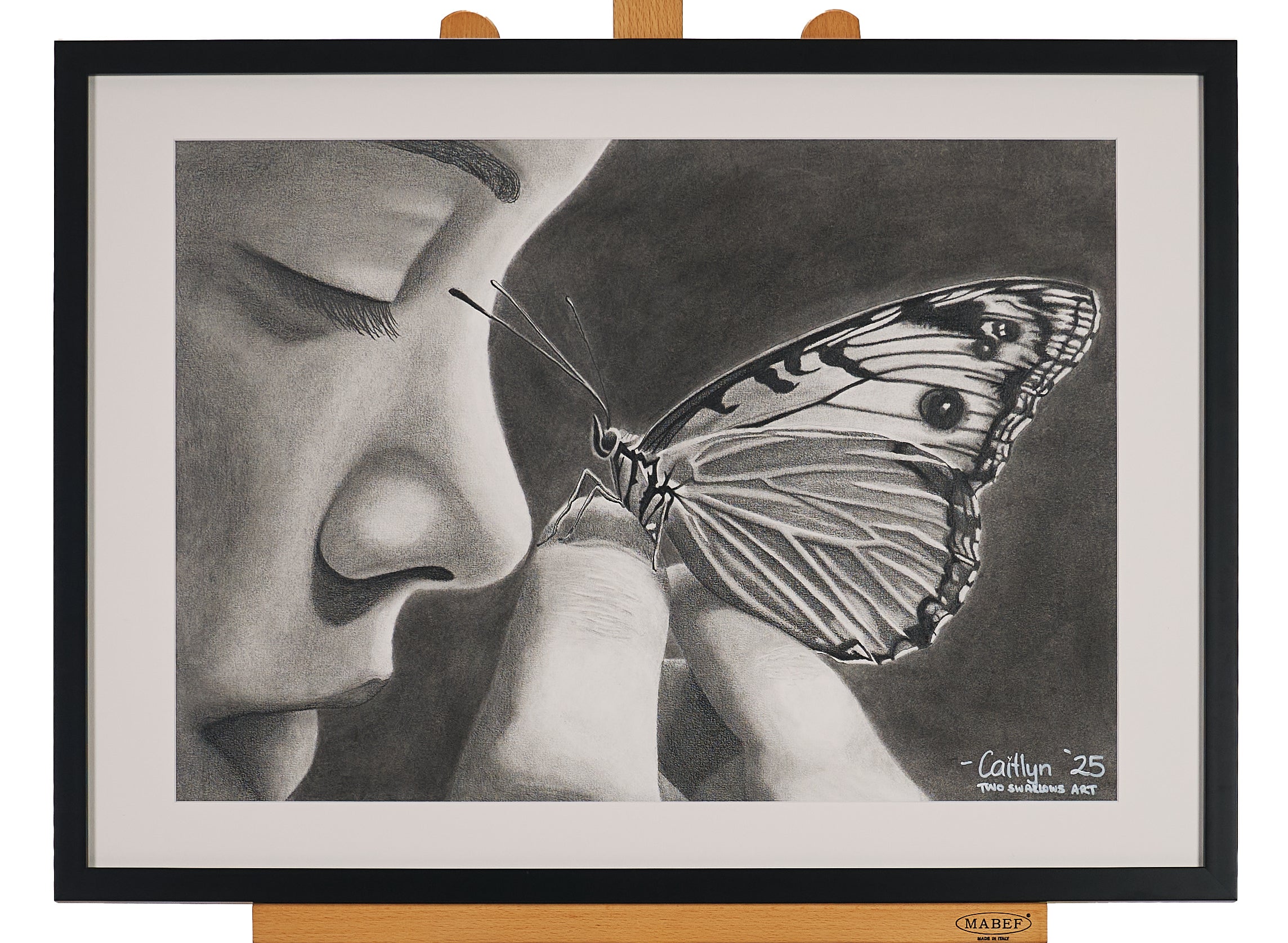 87cm x 62cm by Two Swallows Art - Caitlyn Lee