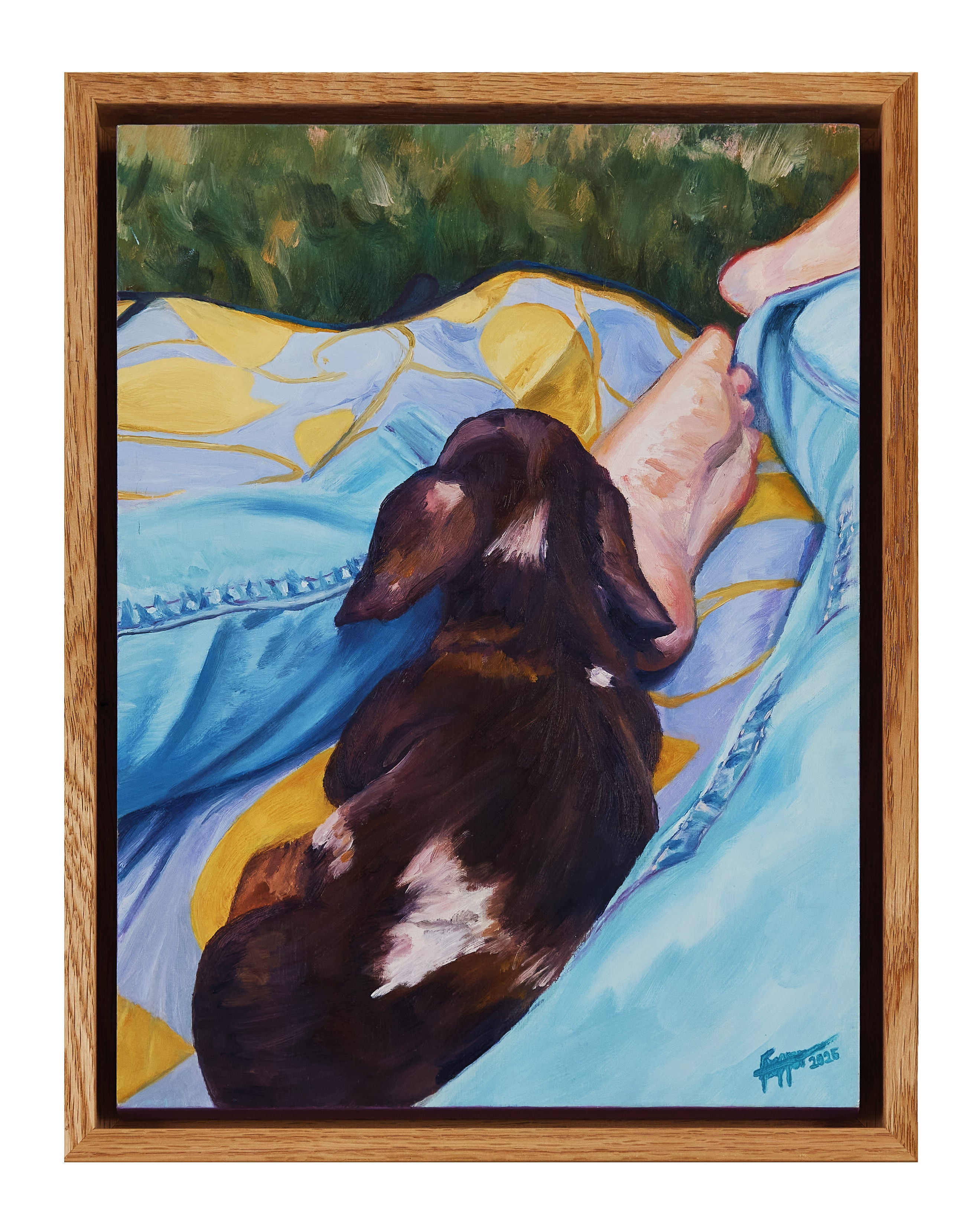 26cm x 34cm by Liz Pepper | Colour of October