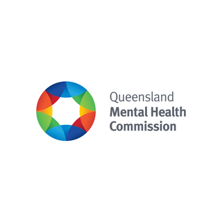 Logo with the words, Queensland Mental Health Commission